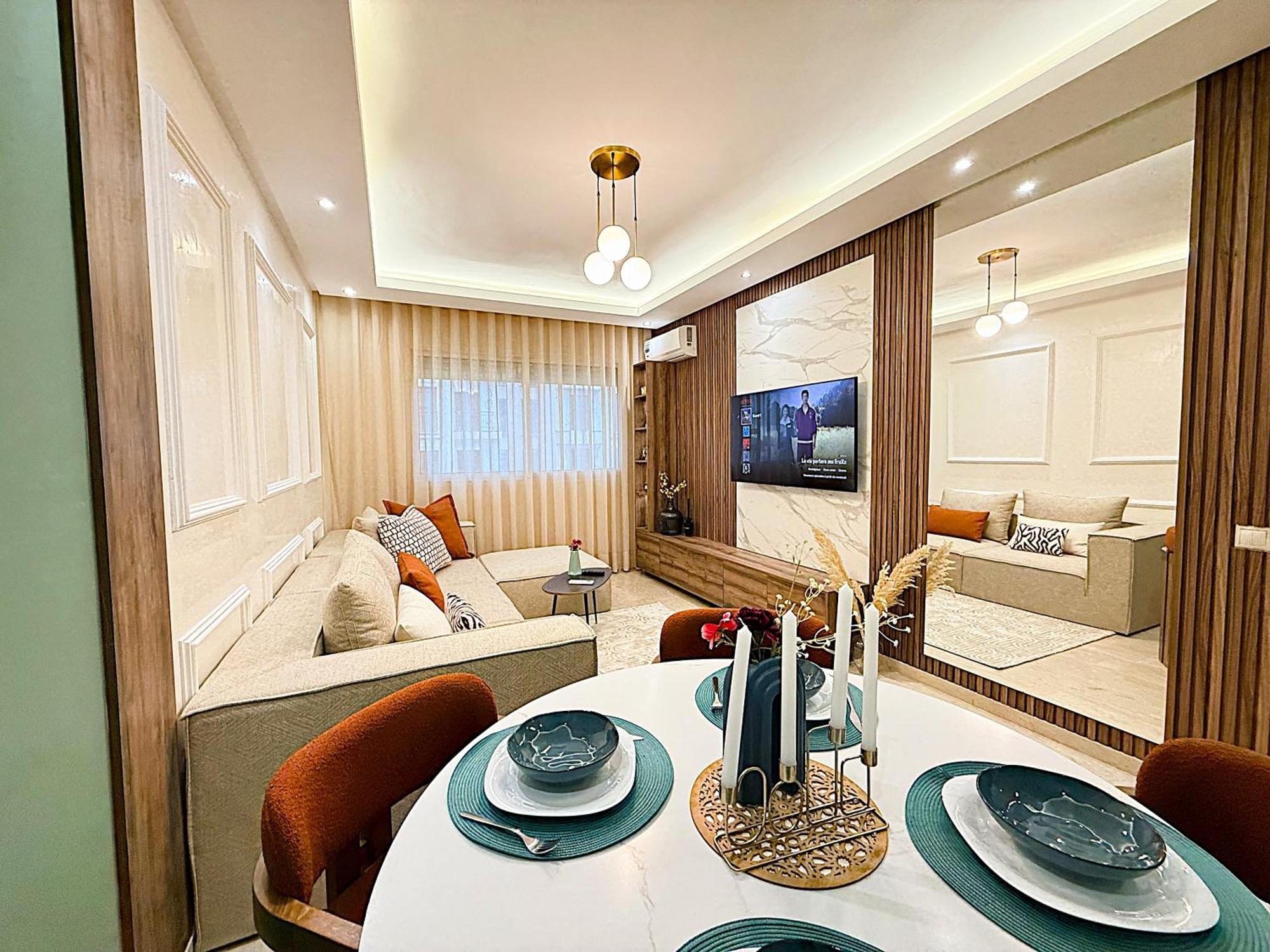 Cosy Greeny 3 Bdr - Downtown Near Oasis Train And Tramway Casablanca Exterior photo