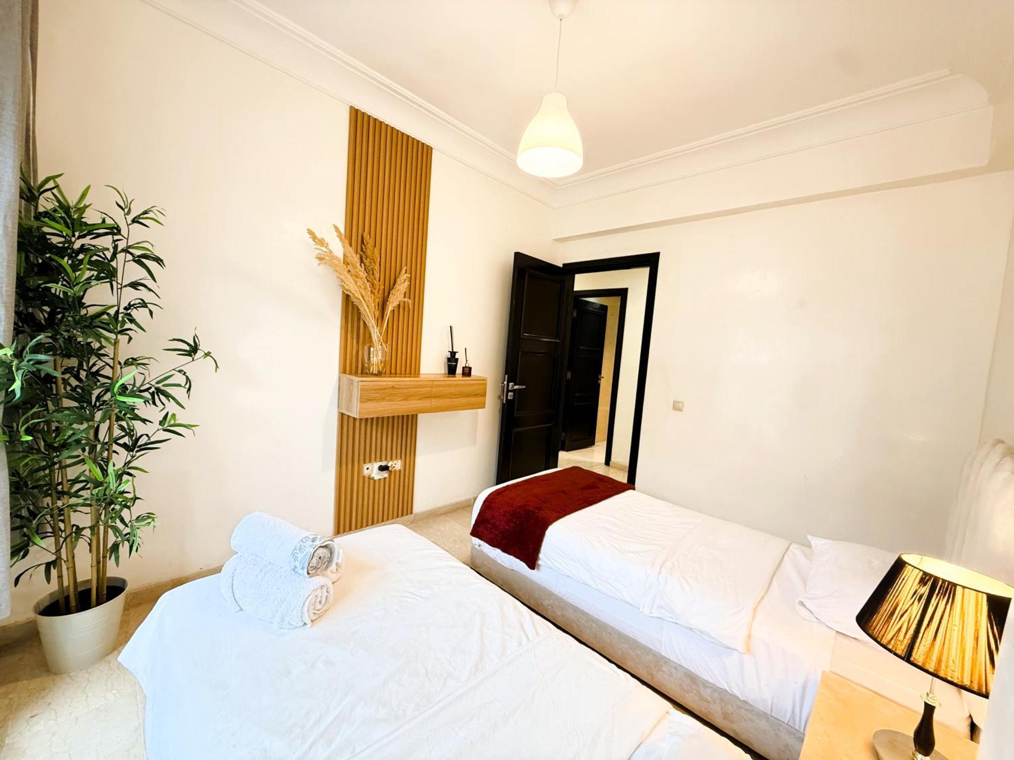 Cosy Greeny 3 Bdr - Downtown Near Oasis Train And Tramway Casablanca Exterior photo